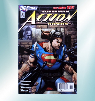 DC Comics Superman in Action Comics The New 52! Comic No. 2: Superman in chains